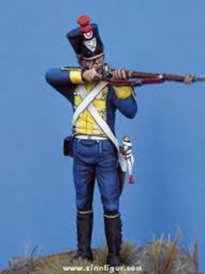 Grossherzogtum Hessen Tgt. Gross Erbprinz Musketeer 1815