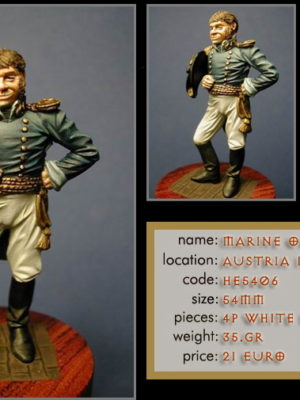 Austro Hungarian Marine officer 1820