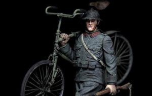 Scopri di più sull'articolo Bersagliere Italiano WWI (con bicicletta)