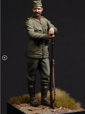 Serbian infantry soldier WW1